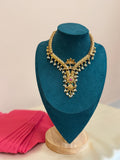 V shaped Royal Heritage Pendant Necklace