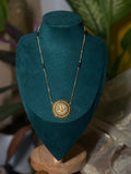 Karimani Lakshmi Pendant Princess Length Necklace