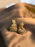 Royal Navaratna Temple Jhumkas