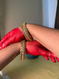 Royal Temple Filigree Bangles