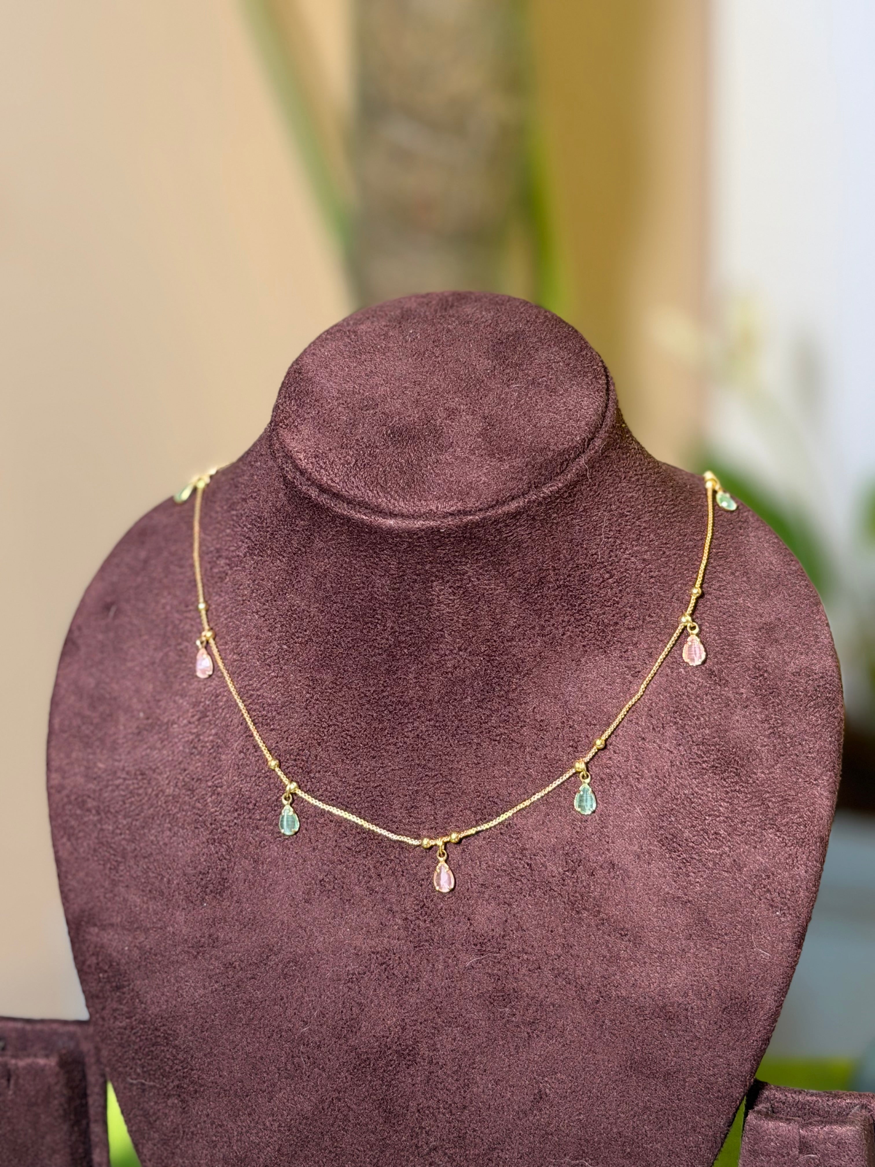 Simple Dewdrop Necklace
