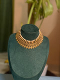 Pearl Antique Gold Choker
