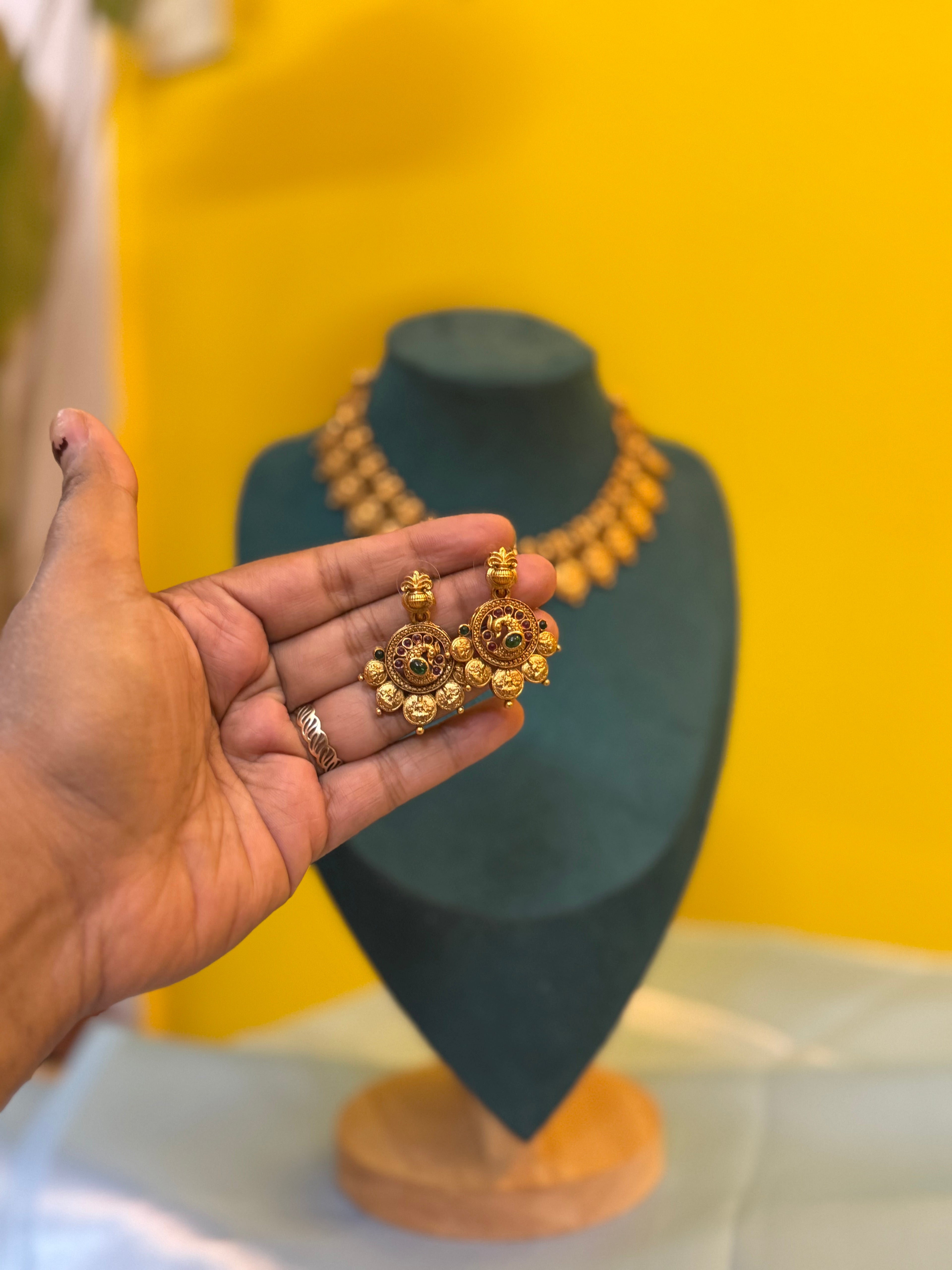 Lakshmi Coin Premium Necklace