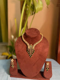 Emerald Cascade Diamond Necklace Set