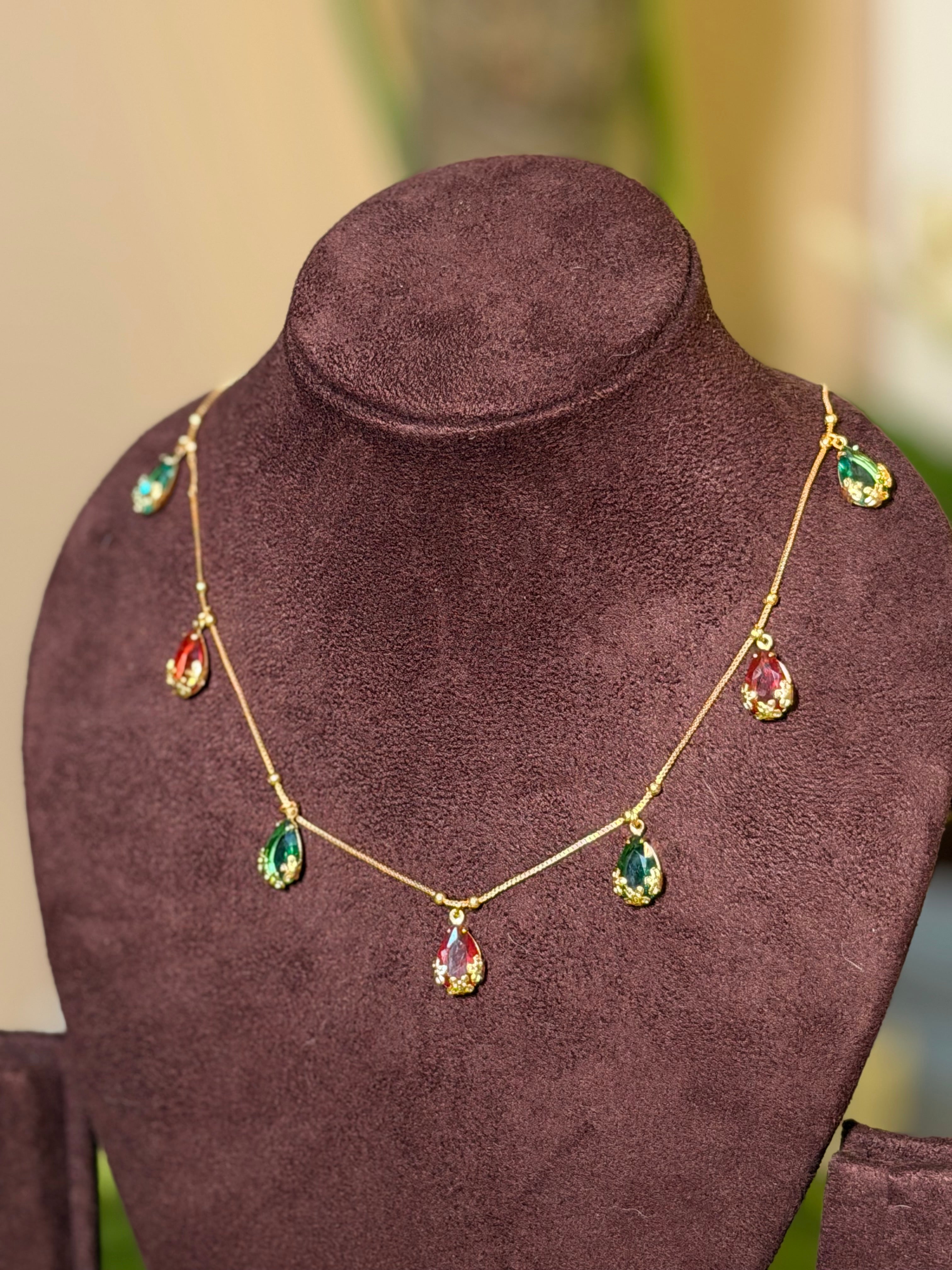 Simple Dewdrop Necklace