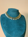 Emerald Dewdrop Diamond Necklace