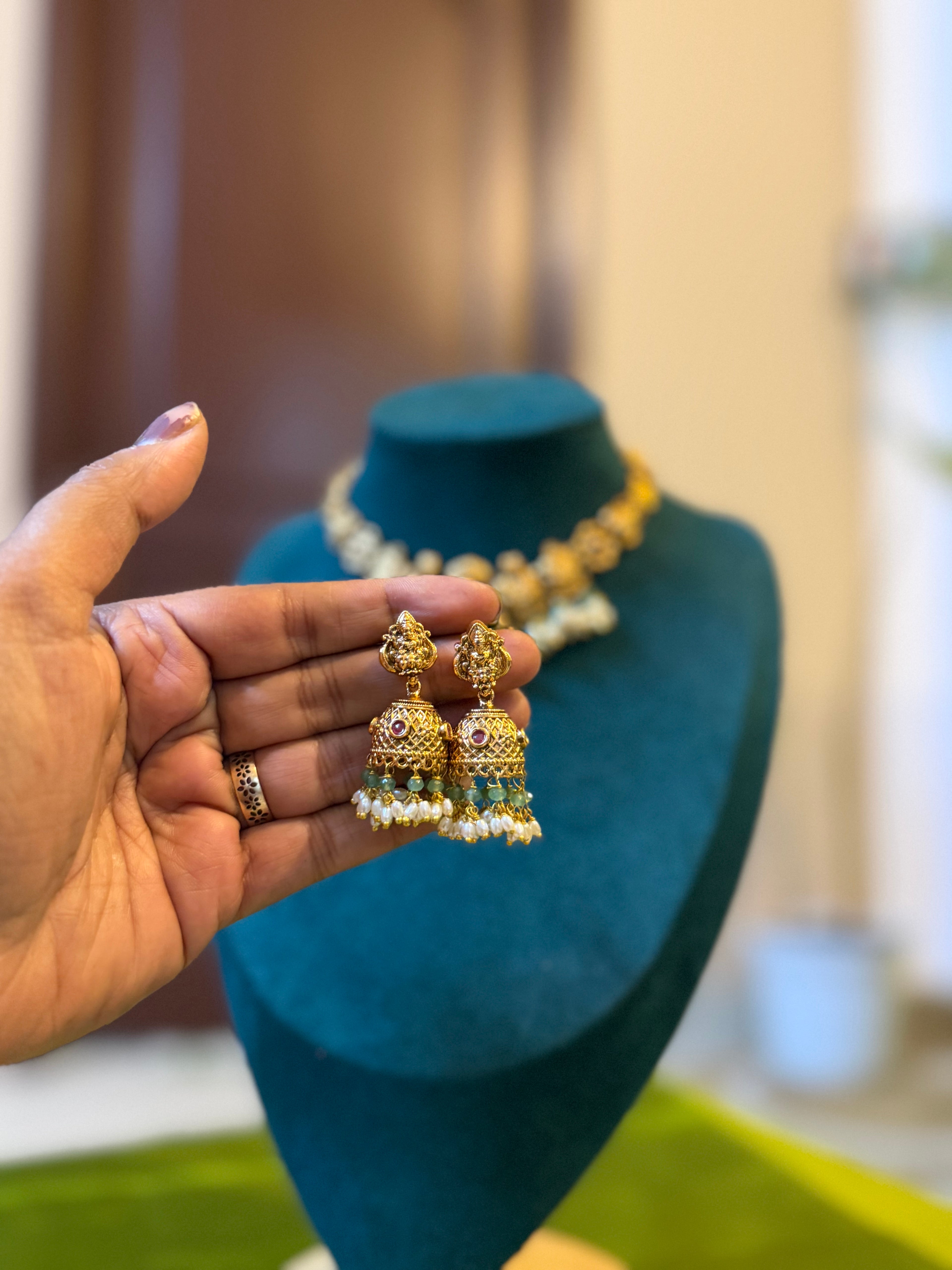 Lakshmi Beaded Choker
