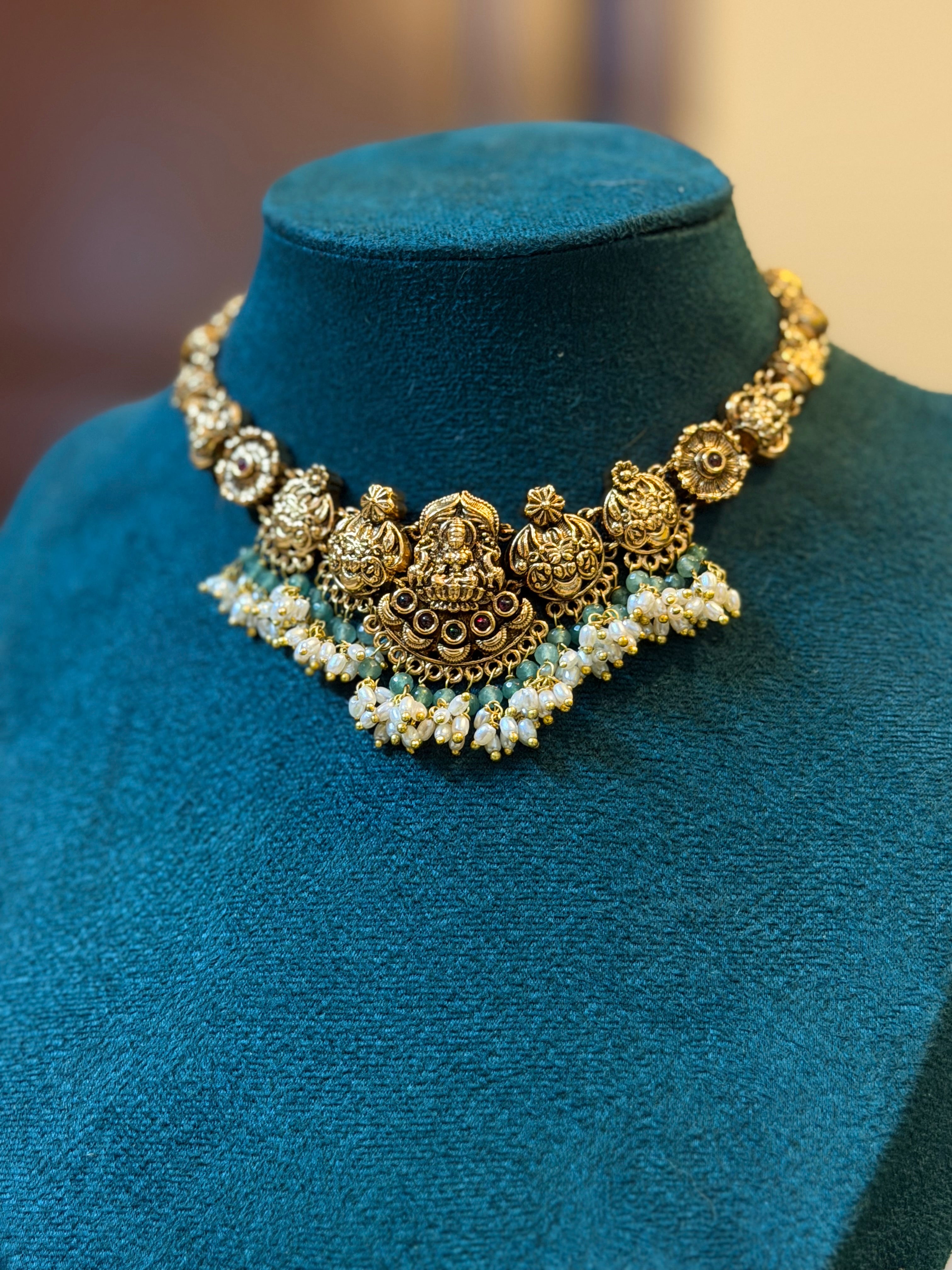 Lakshmi Beaded Choker