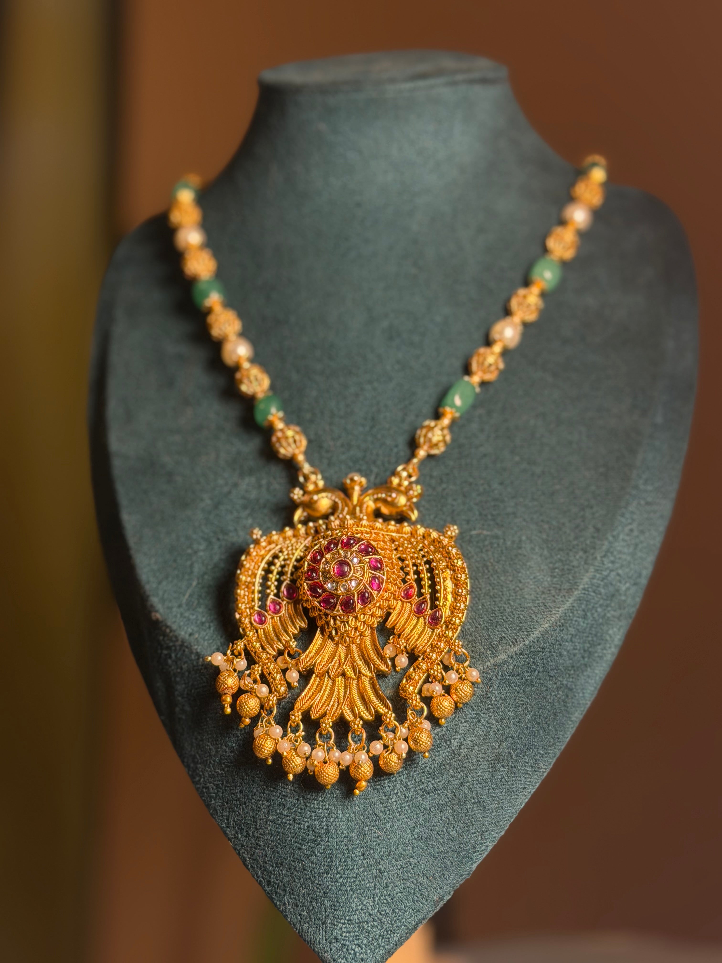 Mayura Heritage Pendant Haram