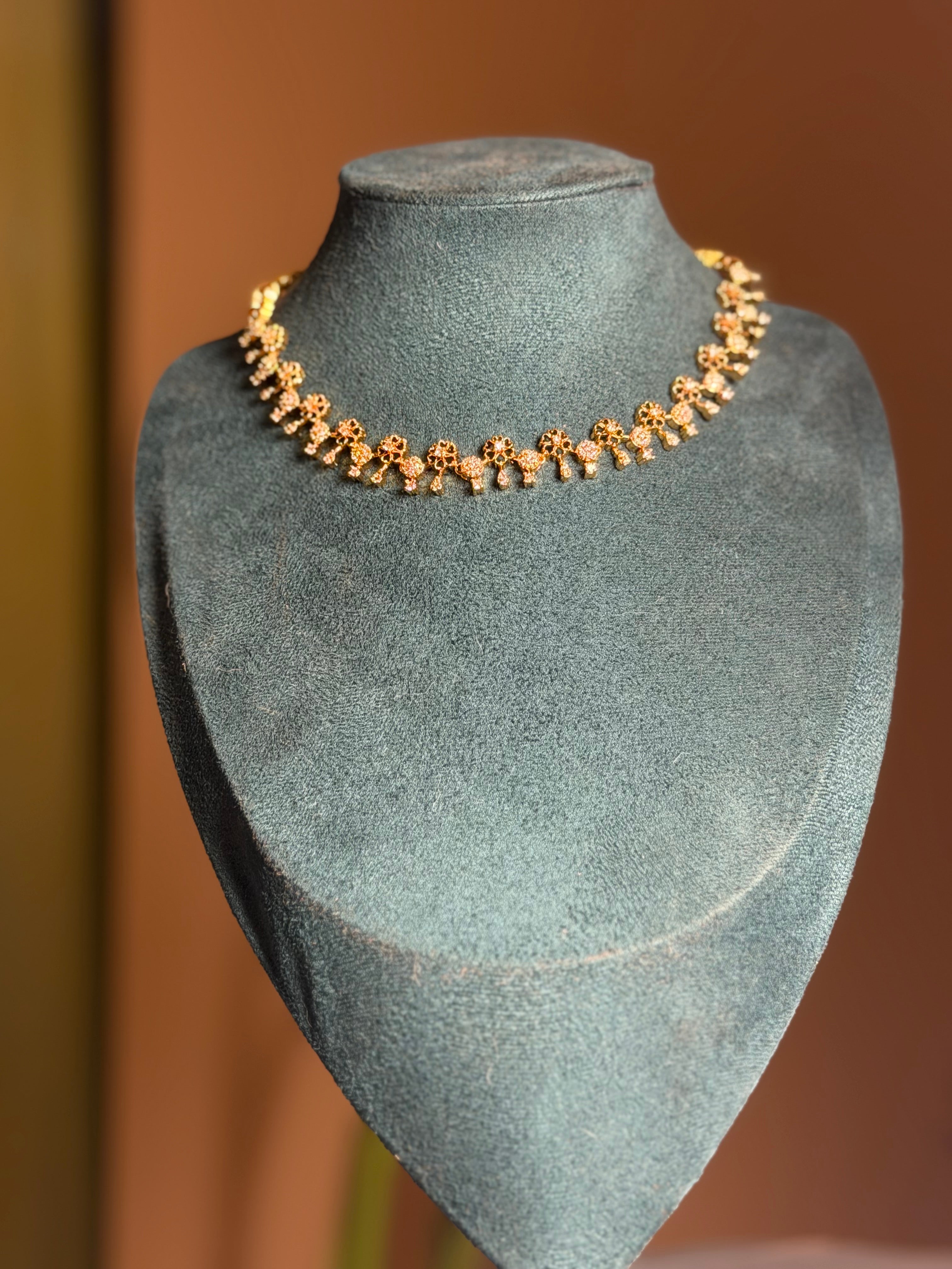 Floral Antique Choker