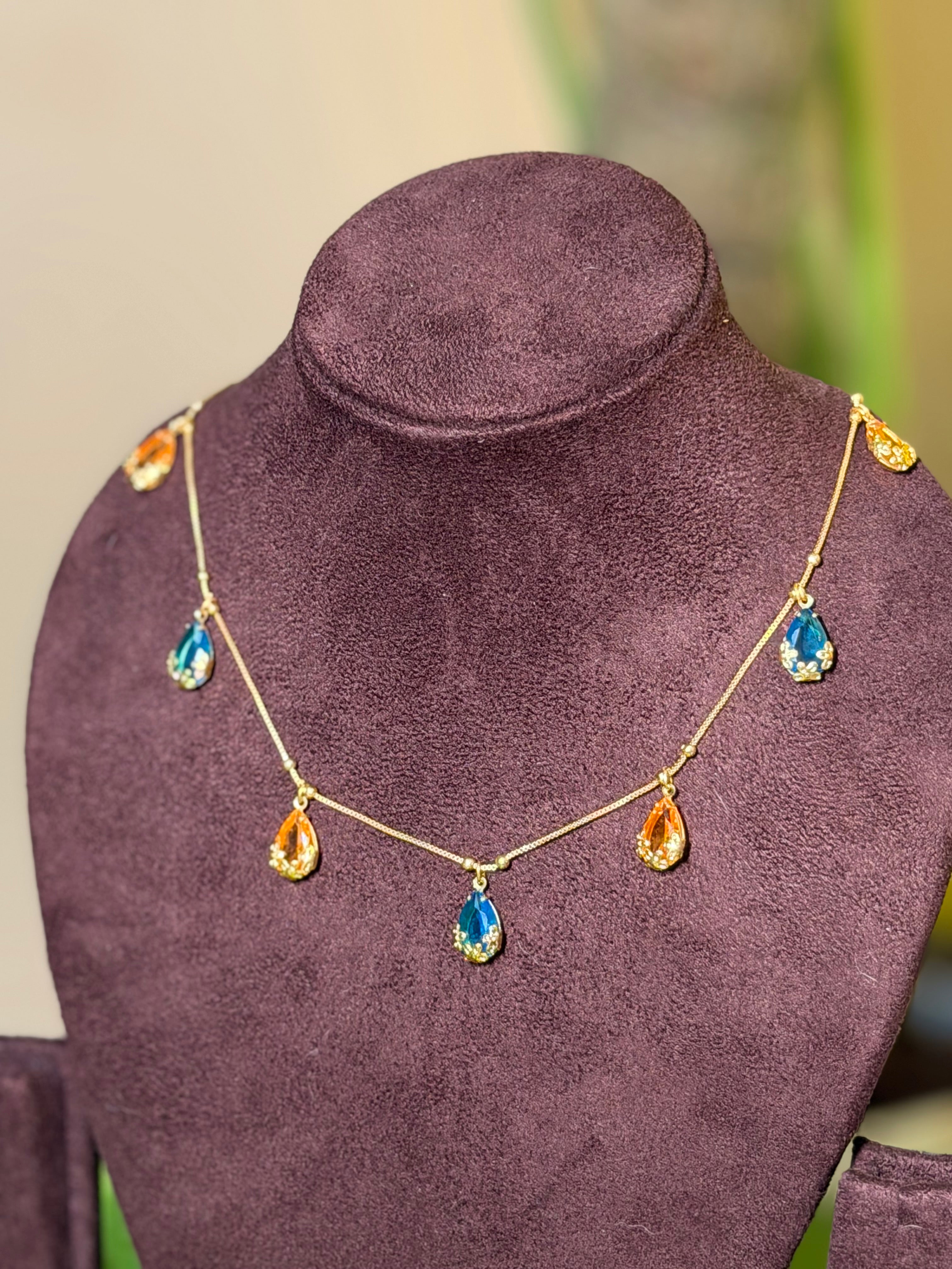 Simple Dewdrop Necklace