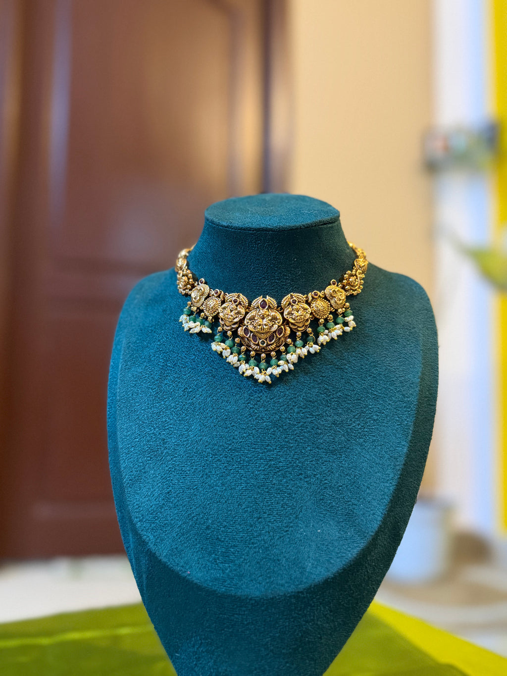 Lakshmi Beaded Choker