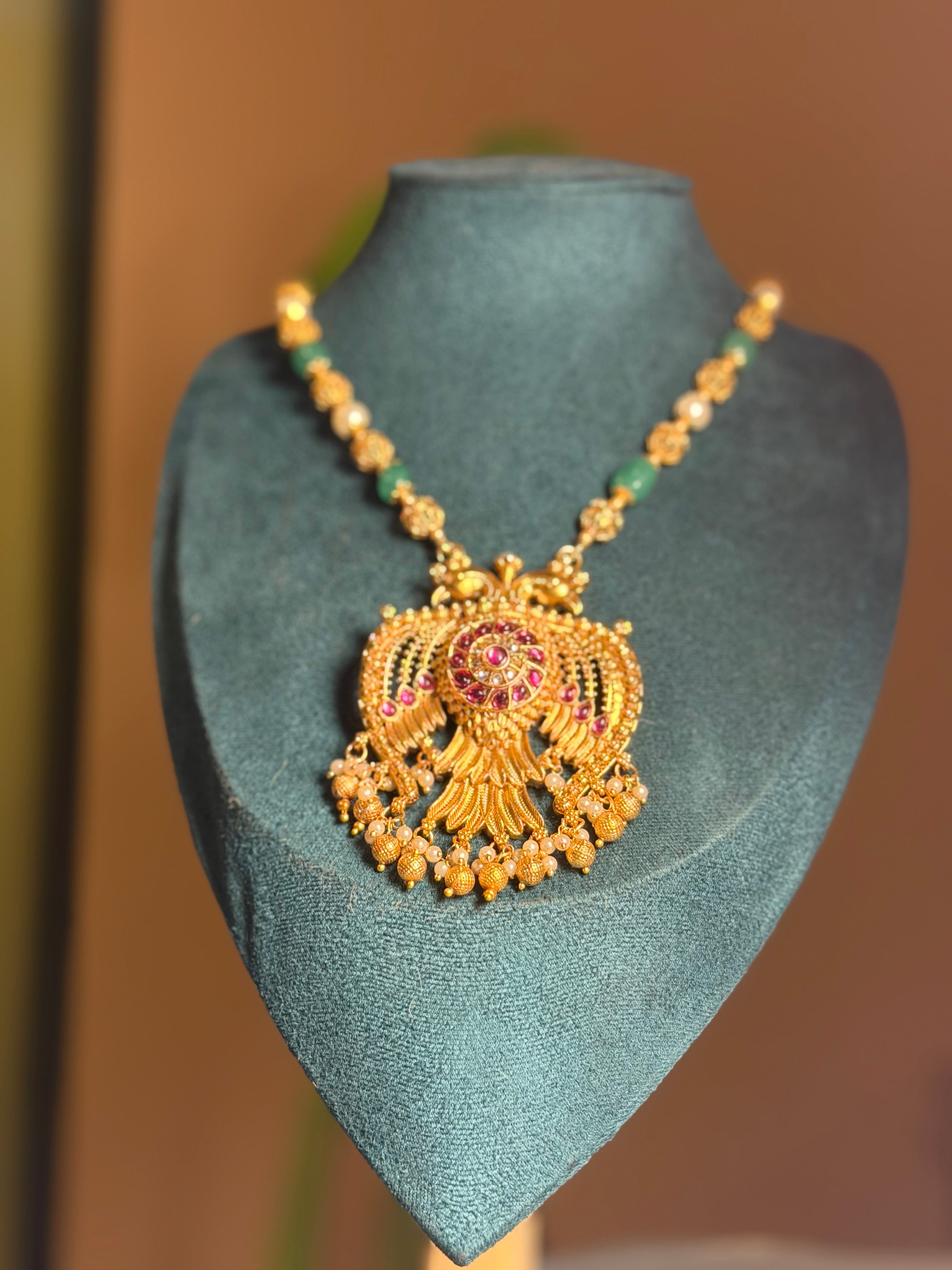 Mayura Heritage Pendant Haram