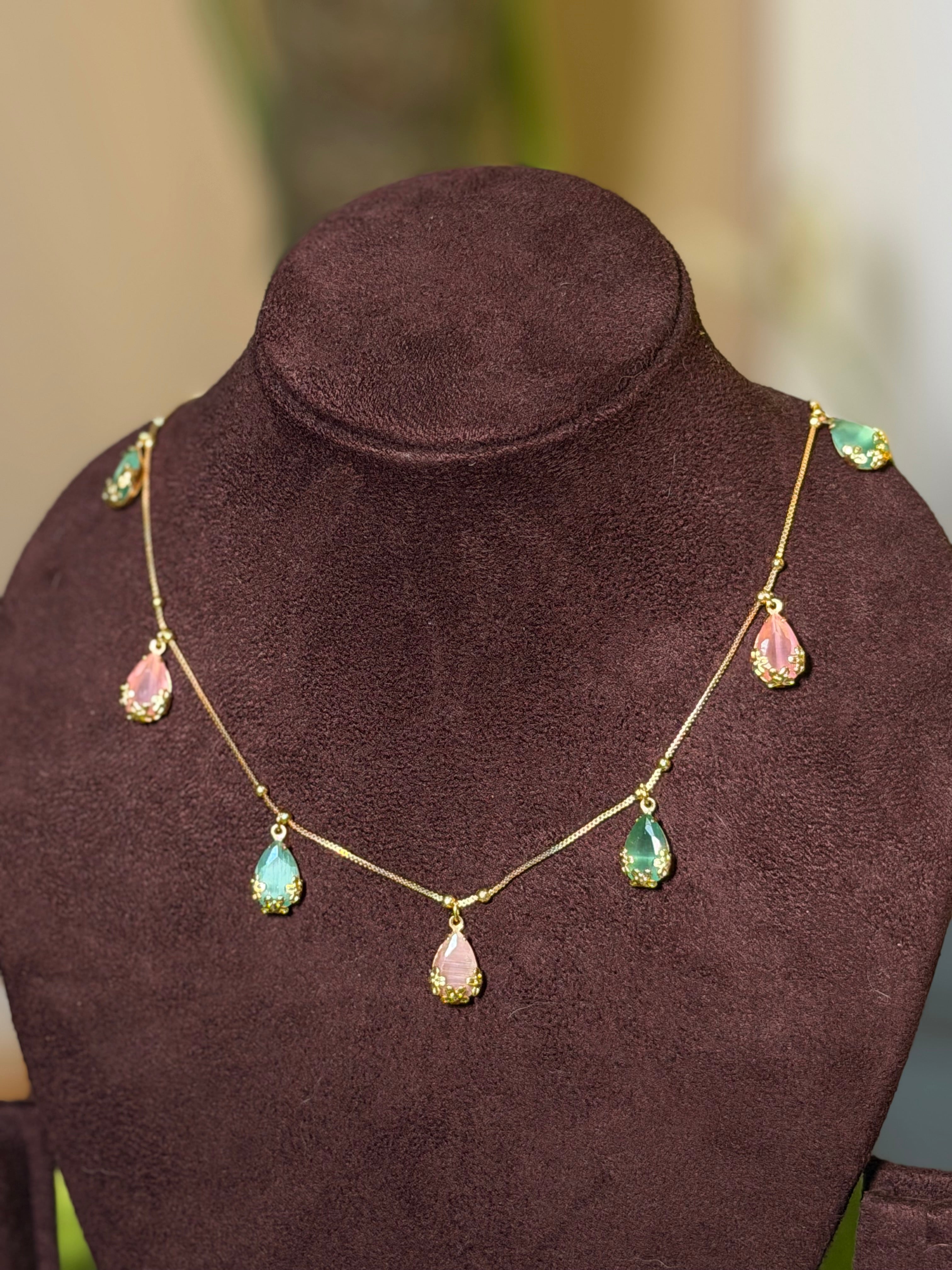 Simple Dewdrop Necklace