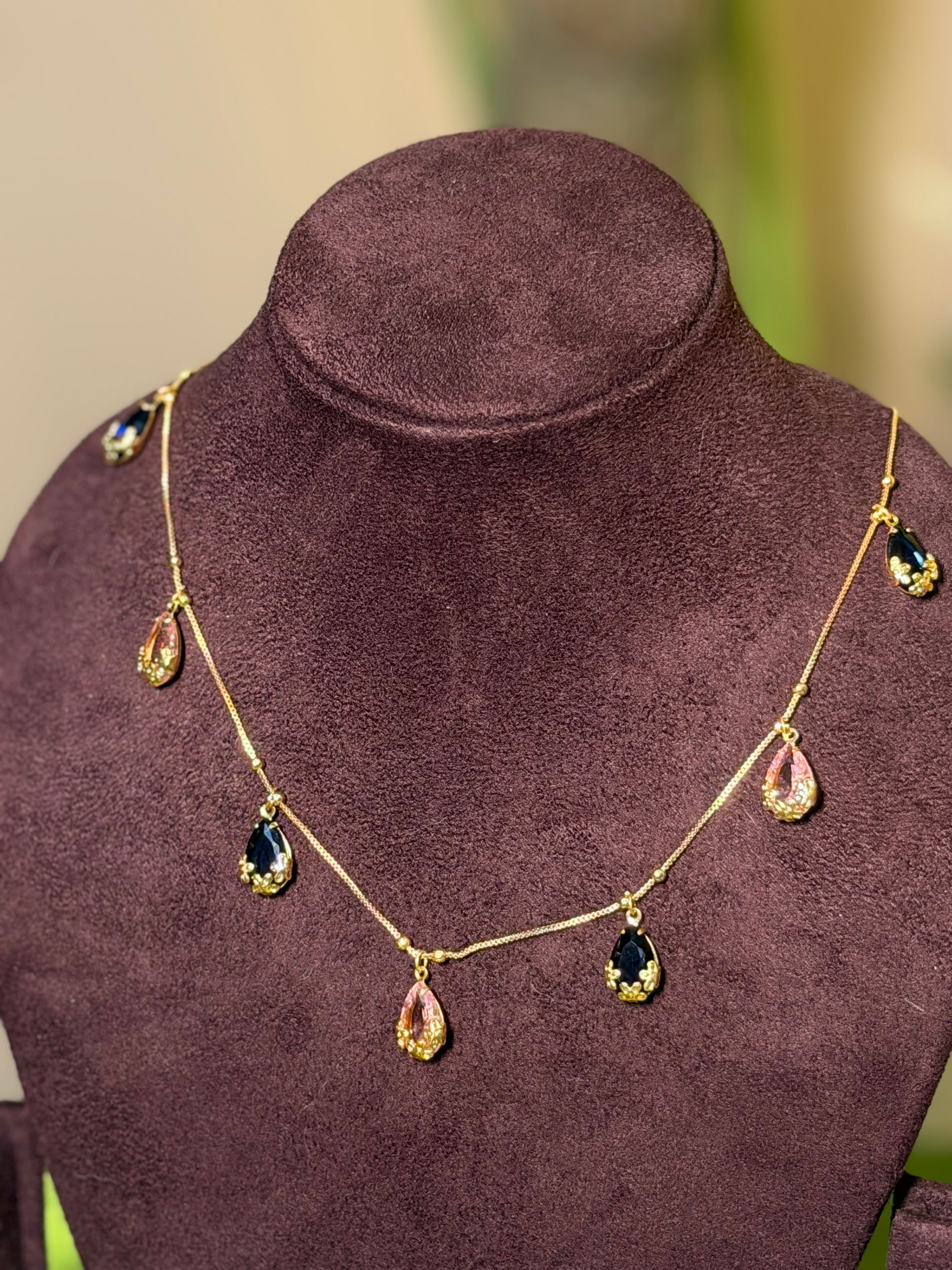 Simple Dewdrop Necklace
