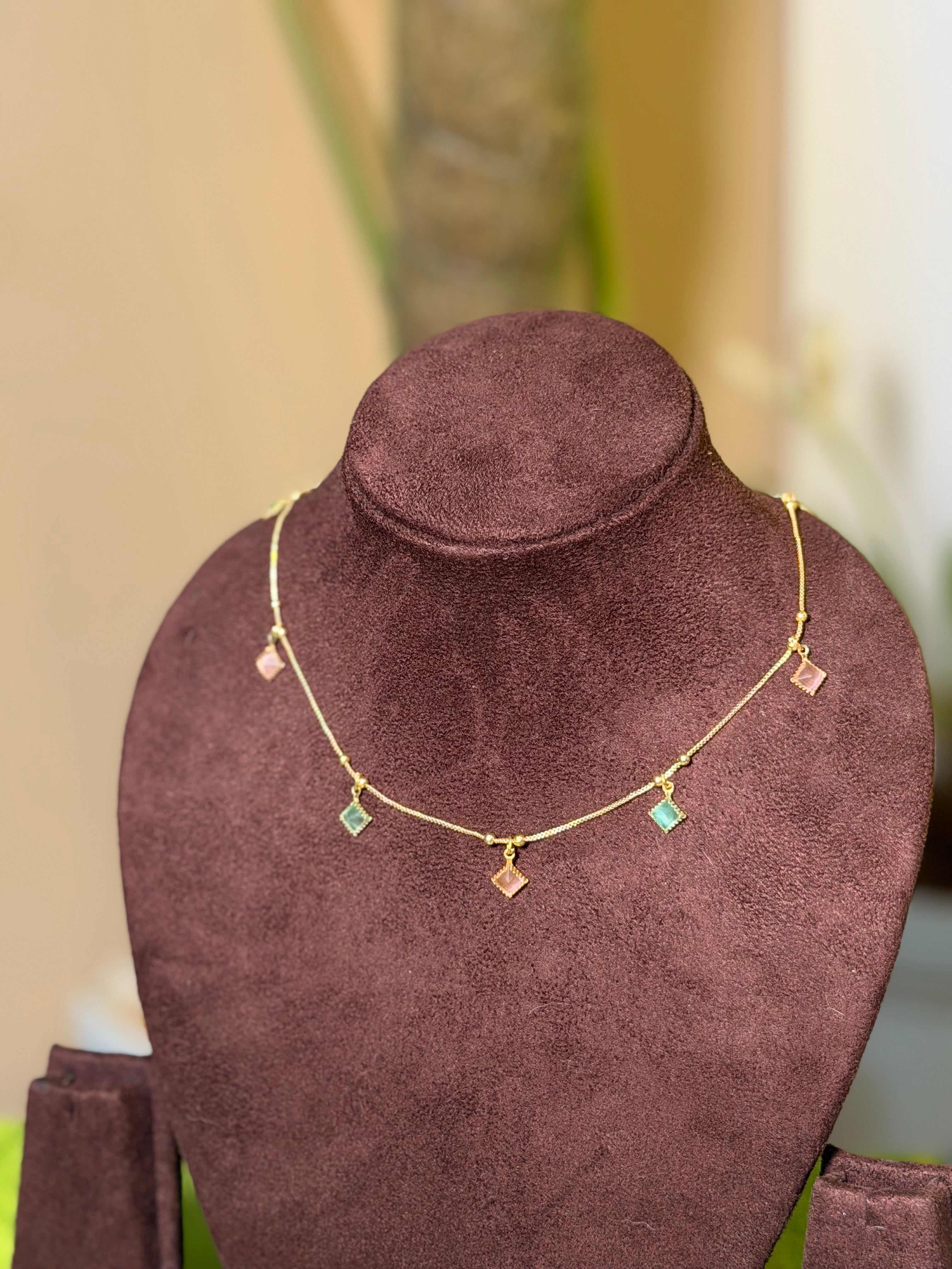 Simple Dewdrop Necklace