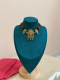 Temple Goddess Beaded Necklace