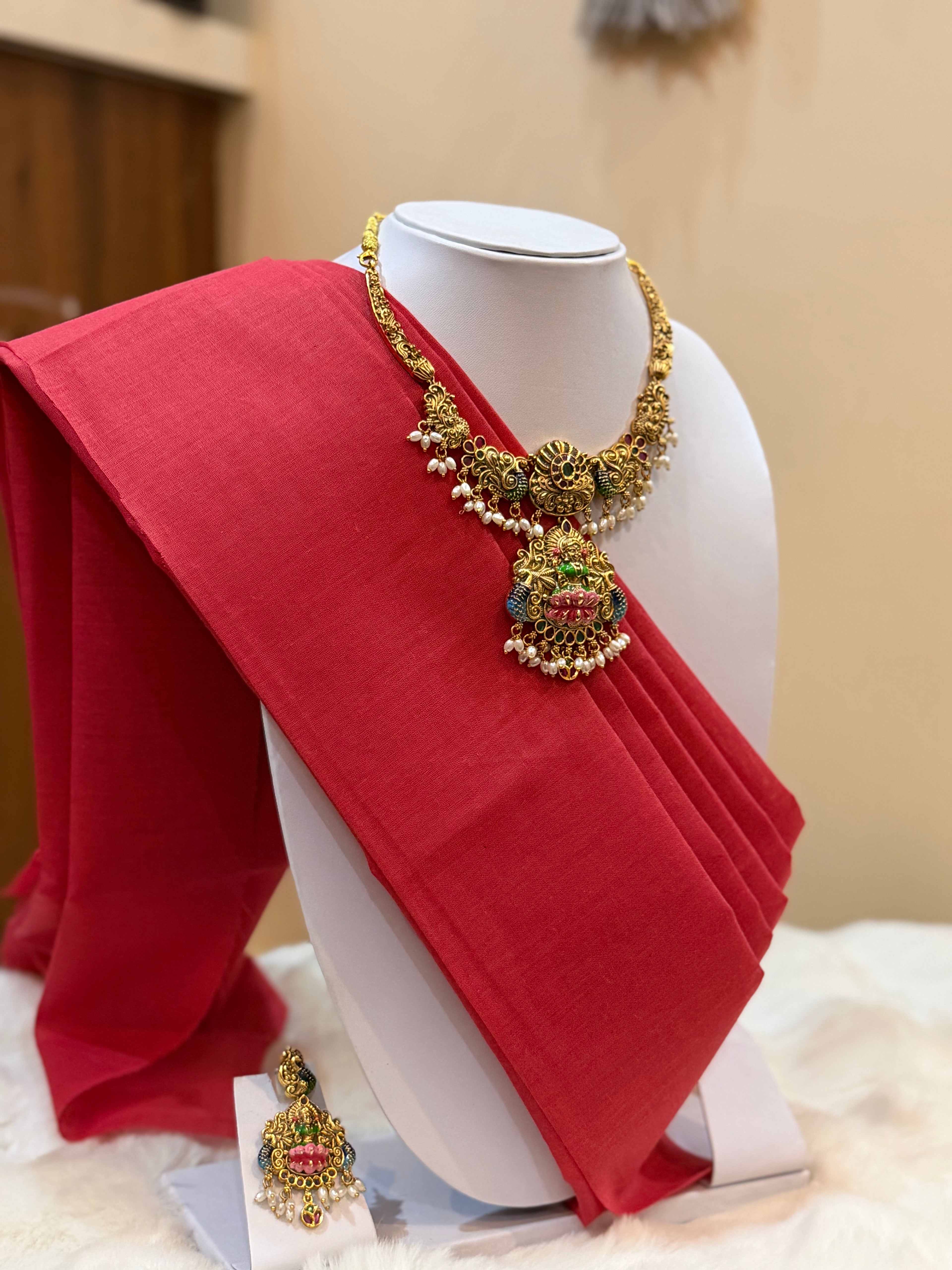 Sri Lakshmi Heritage Necklace Set
