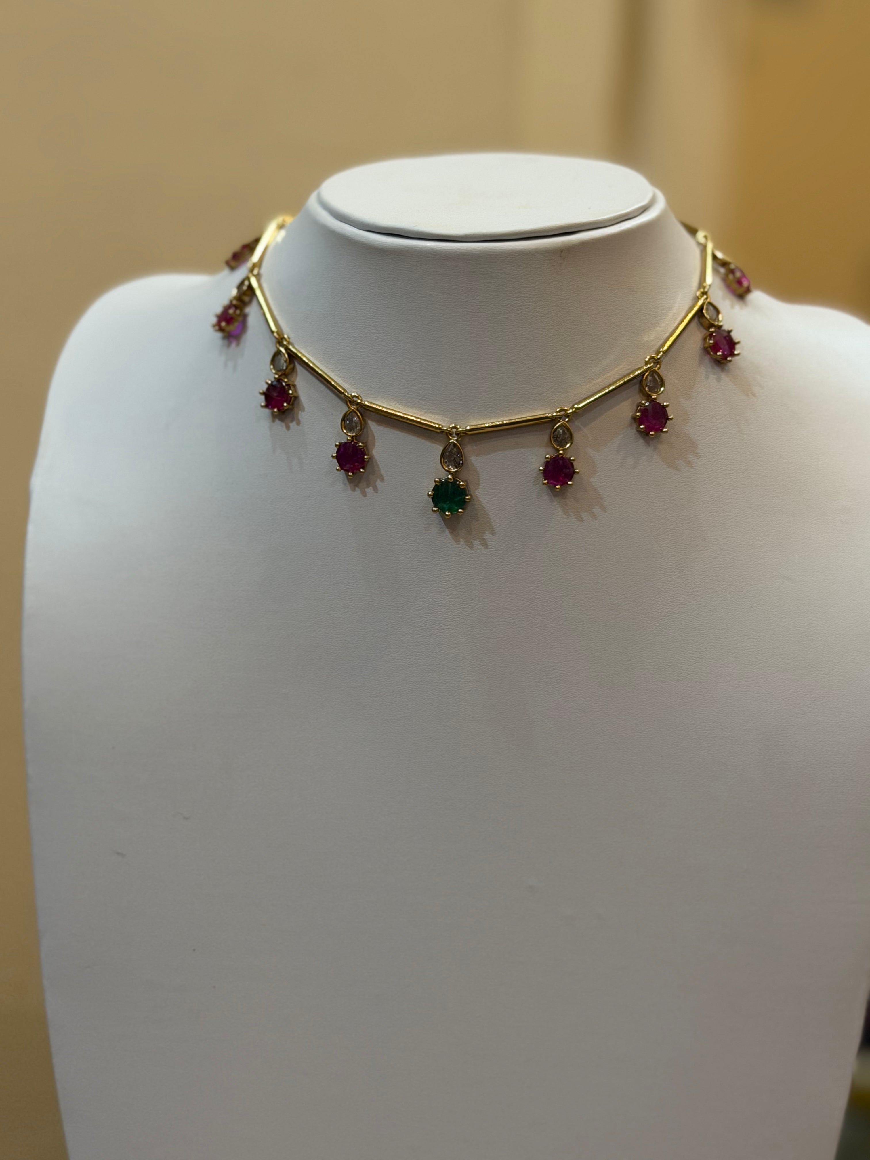Drop Vani Necklace