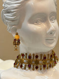 Double Choker With Coin
