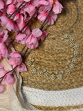 Elegant Circular Stone AD Necklace