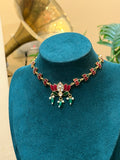 Lotus Motif Necklace