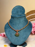Padma Pushpa Ruby Necklace Set