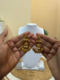 Svarna Pushpa Chandbali Earrings