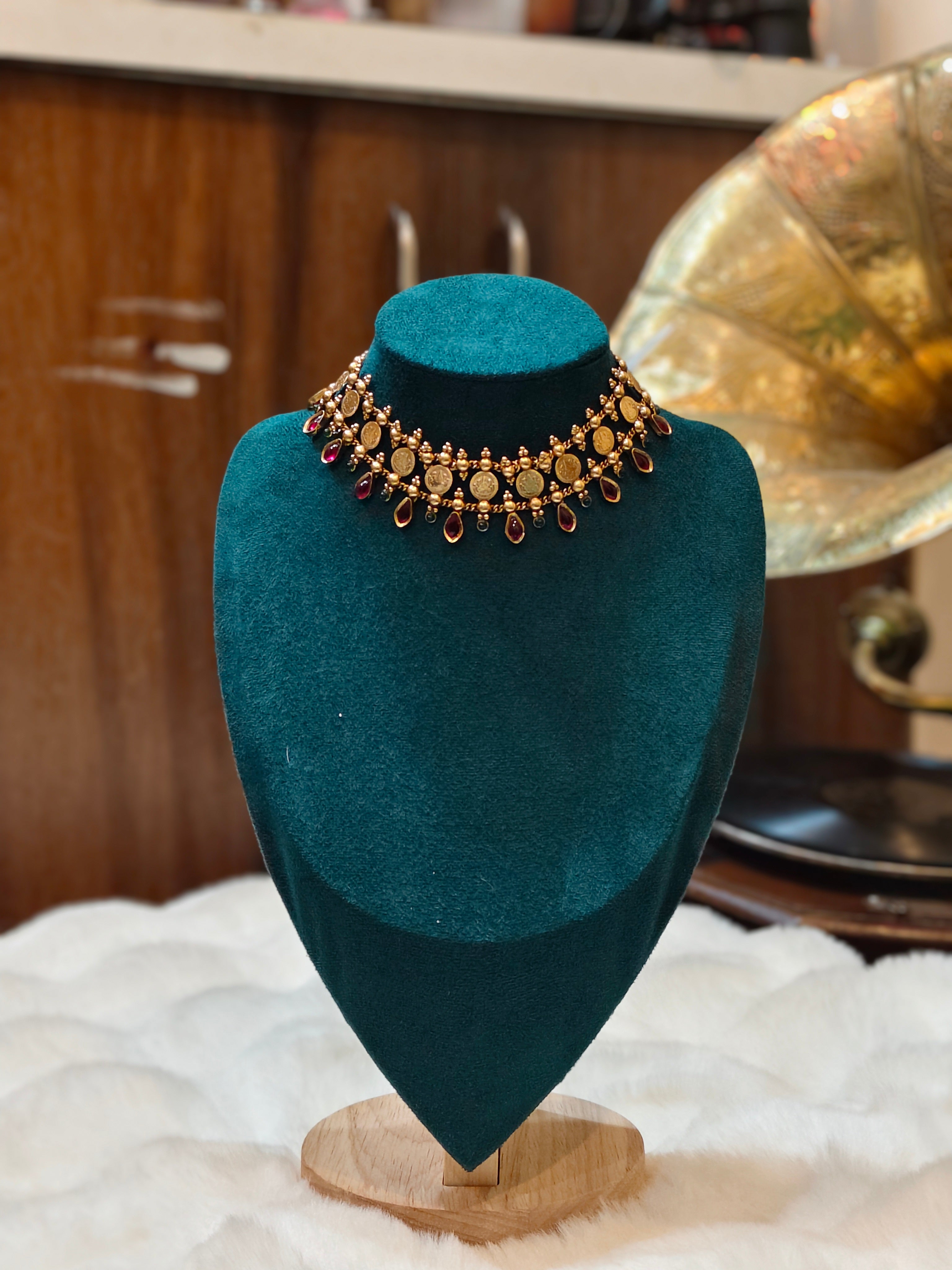 Double layer Choin Choker set