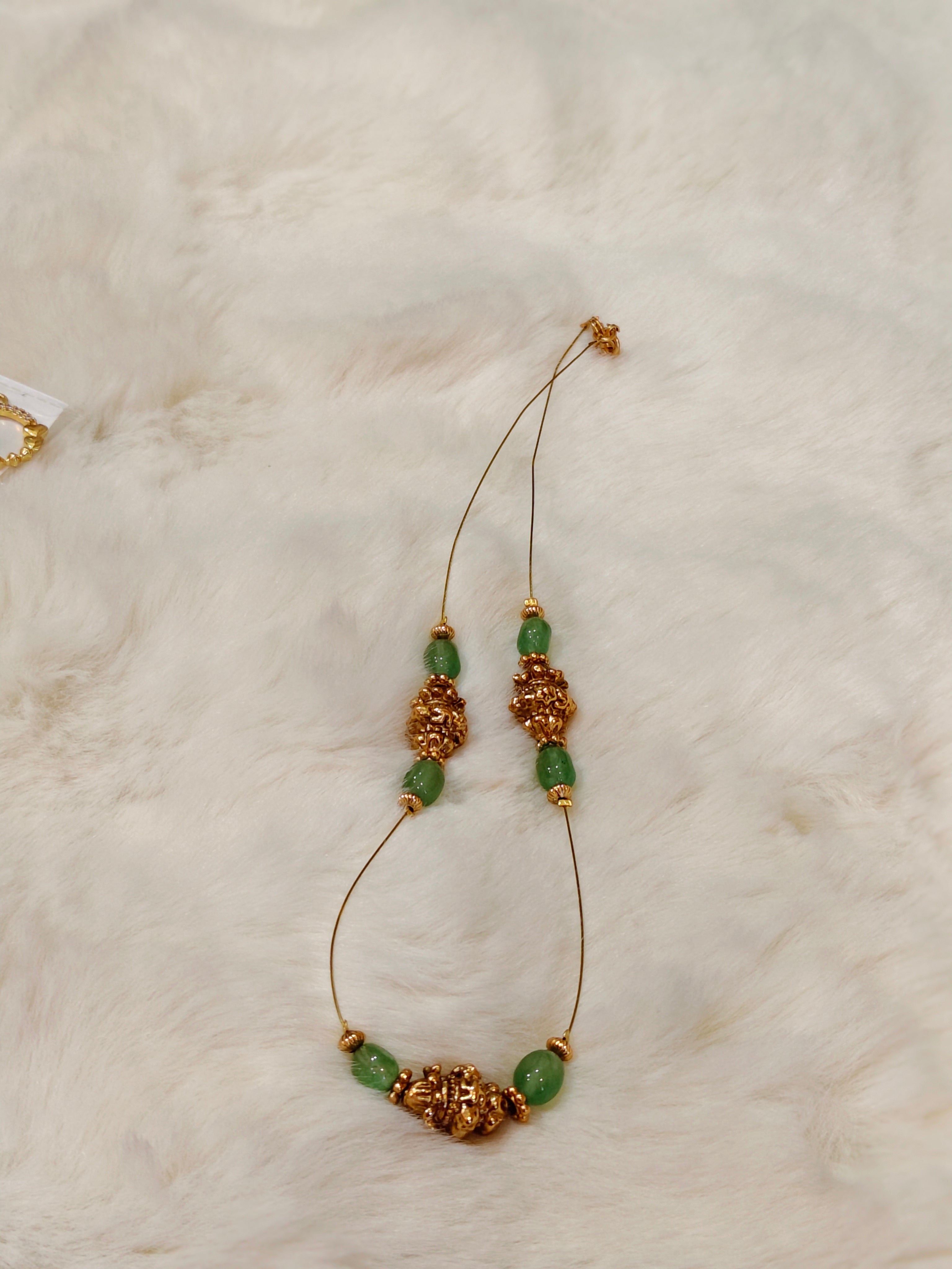 Invisible collections -Ruby pearl jewellery