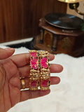 Lotus Inspired Raman Temple Design Bangles