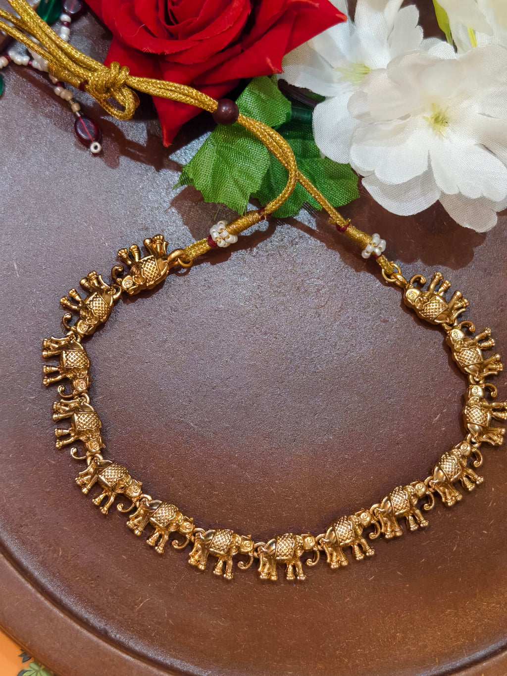 Elephant Design Choker