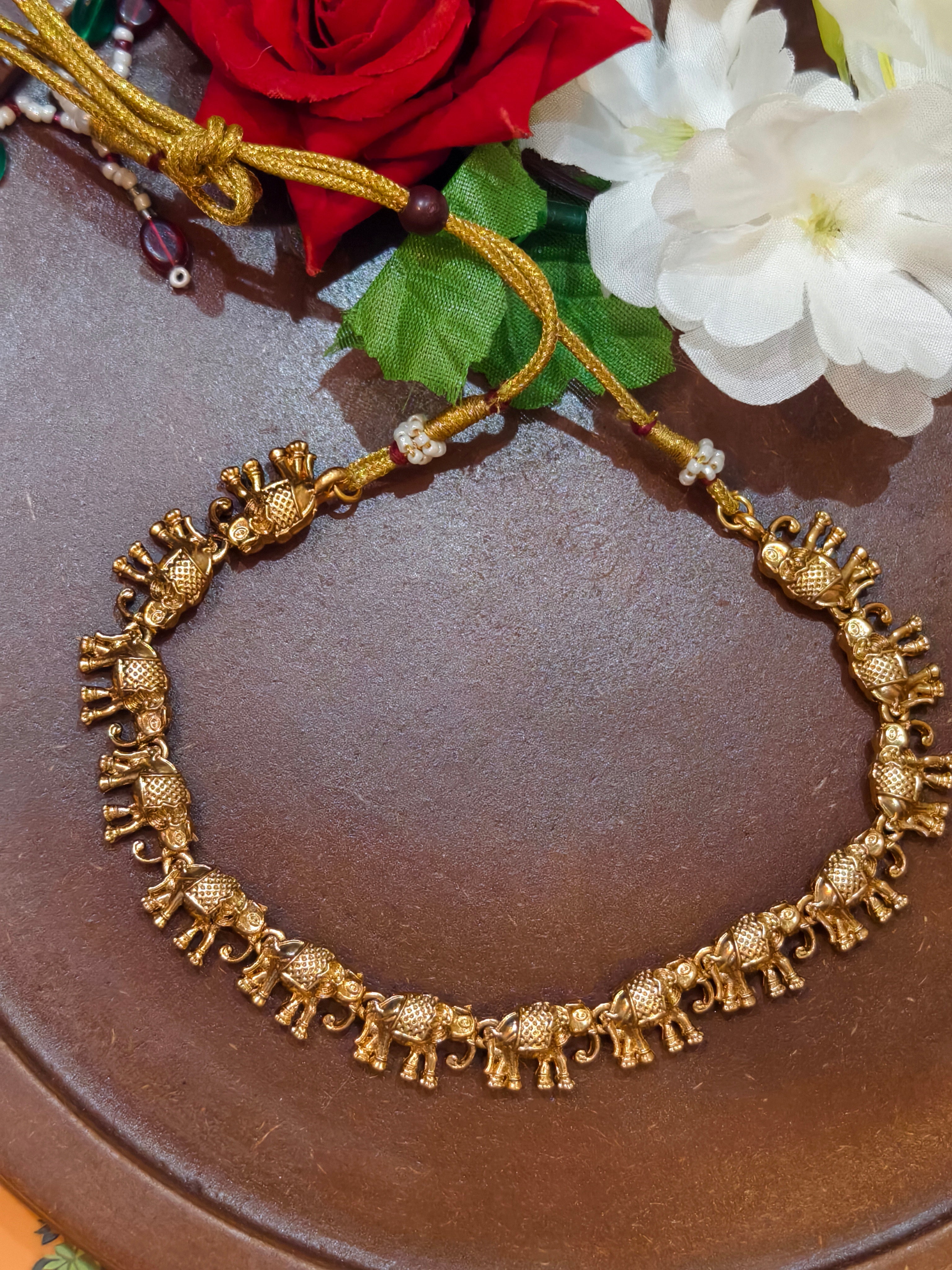 Elephant Design Choker