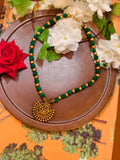 Bead Lakshmi Pendant Necklace