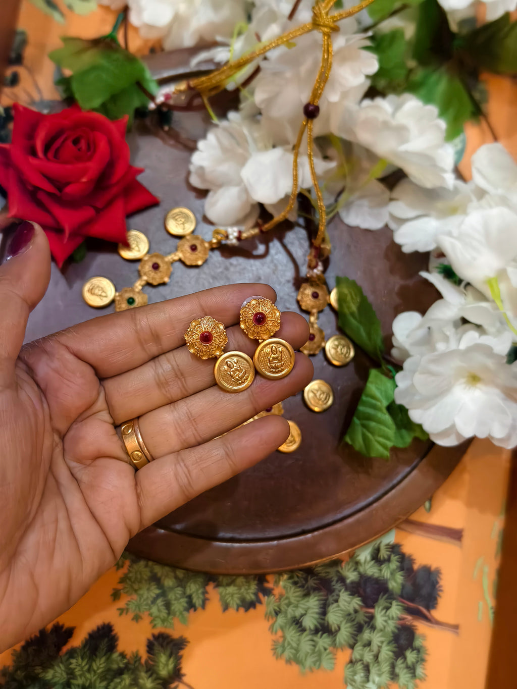 Matte Finish Neckale Set