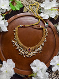Pearl-Leaf Designs Necklace