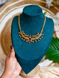 Stone-Branch Design Necklace