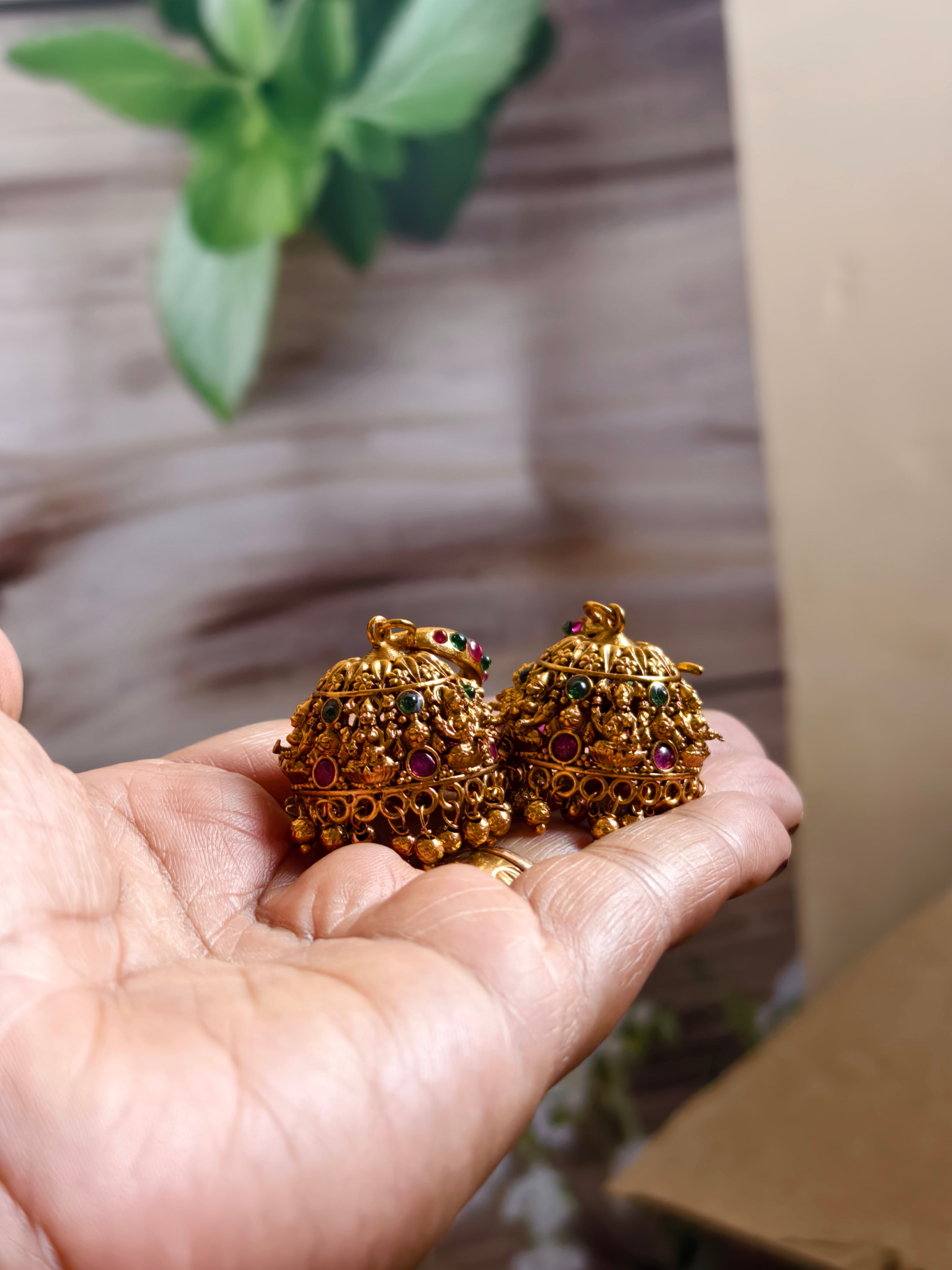 Idol Hook Jhumkas