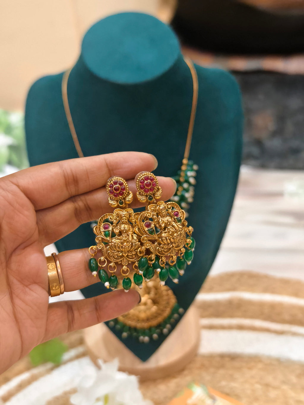 Green Bead Haram Chain