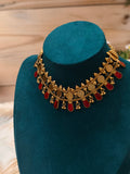 Drop Design Double Layer Choker set