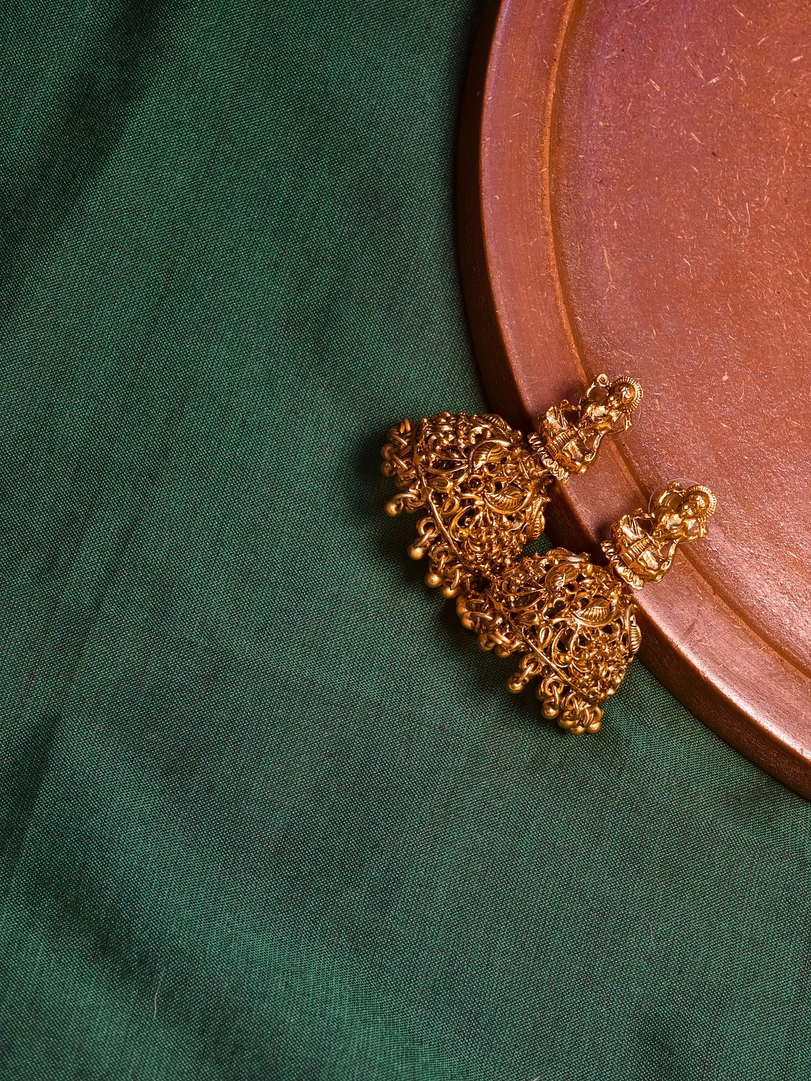 Bridal Gold Jhumka