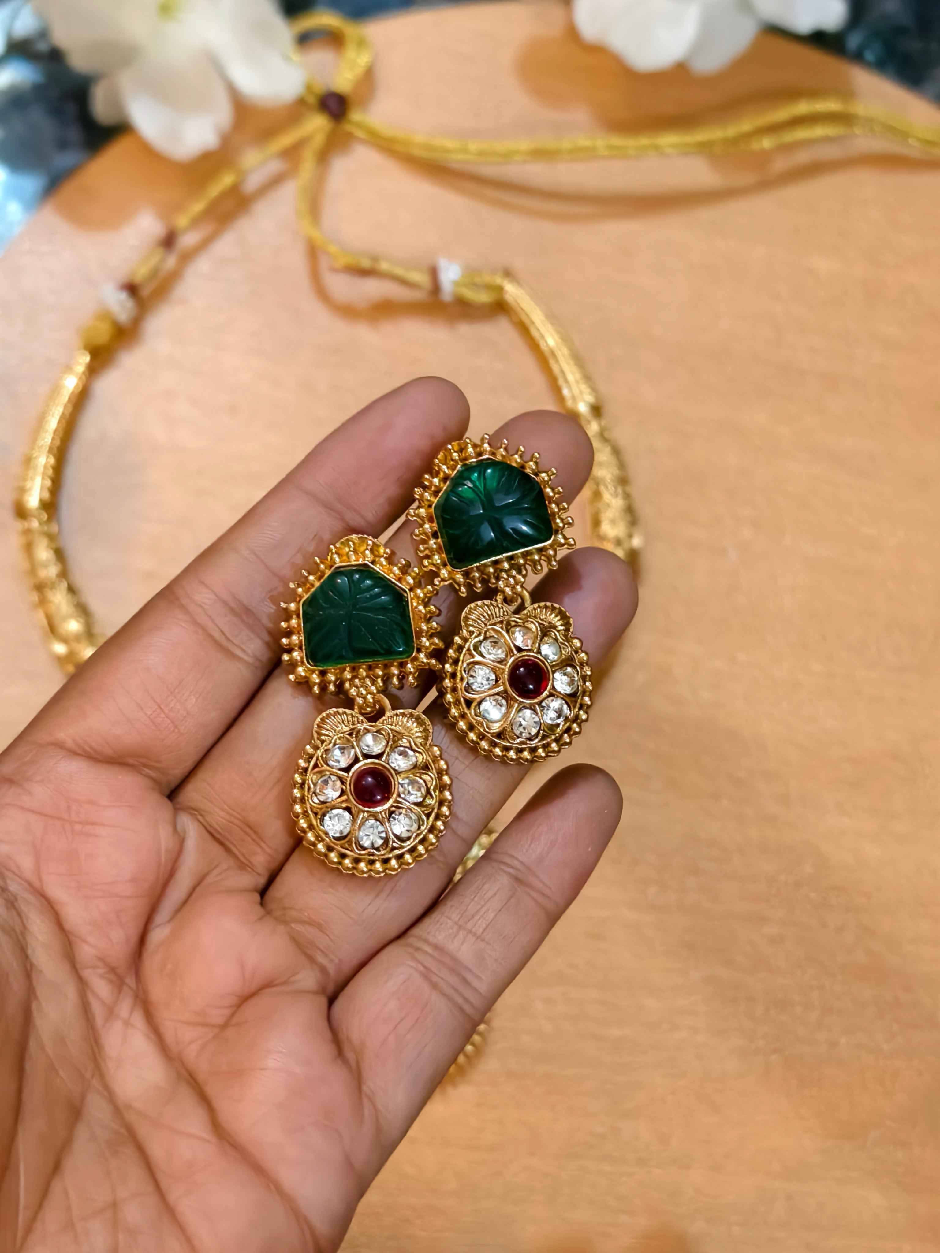 Hasli Indo Western Necklace set