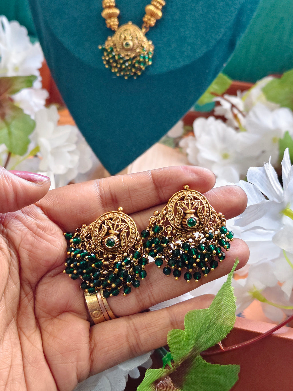 Temple Design- Single Pendent(Ambalamala)