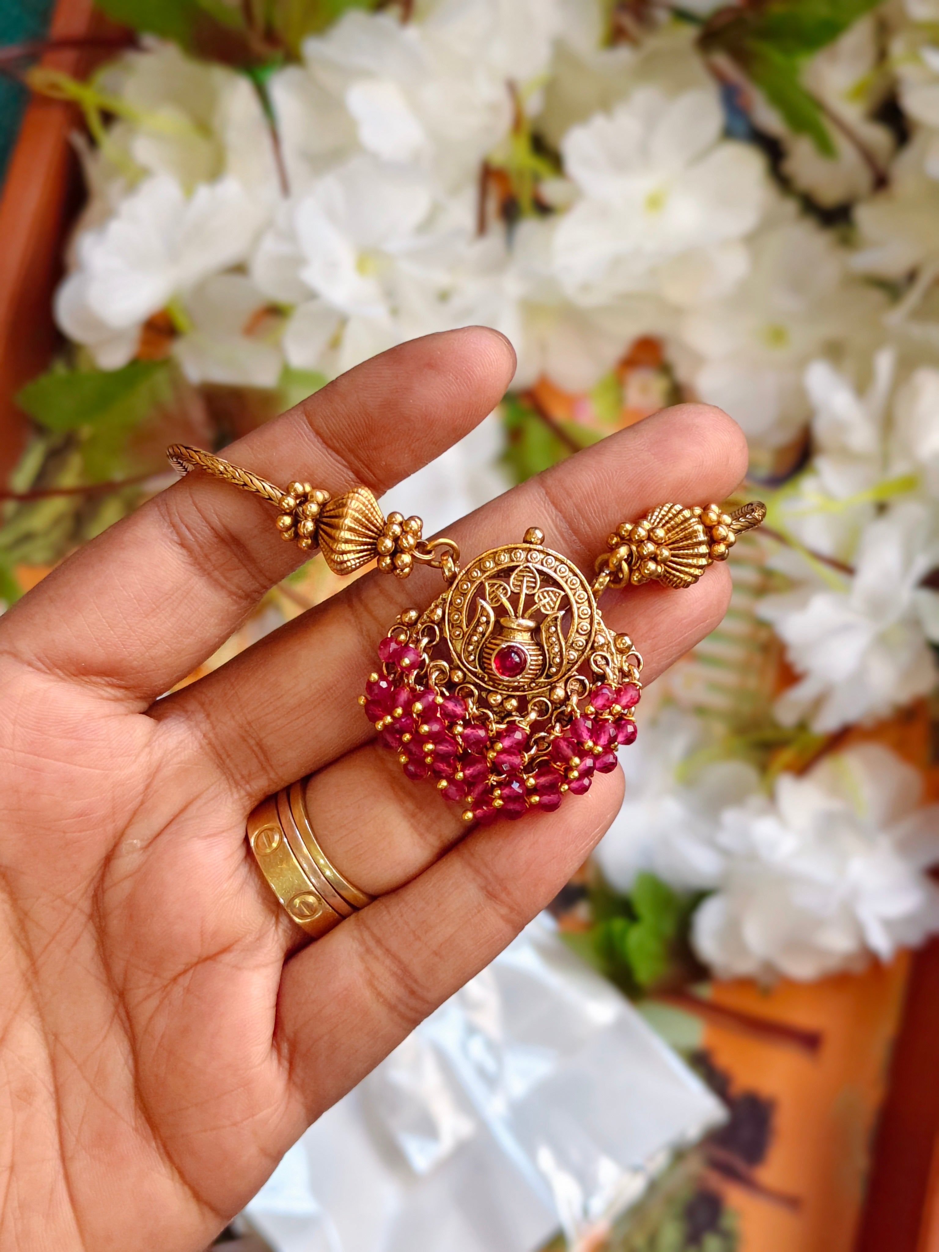 Temple Design- Single Pendent(Ambalamala)